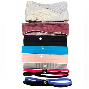 8 lululemon athletica HEADBAND/Hair Accessories Set